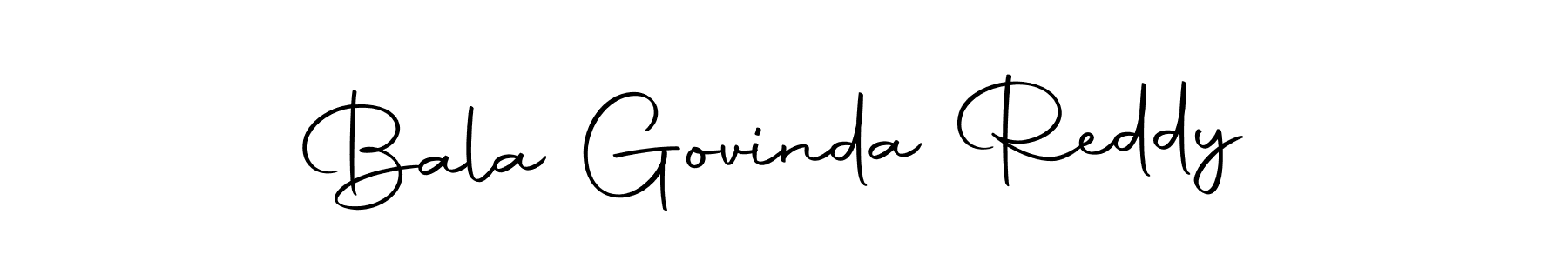 How to make Bala Govinda Reddy signature? Autography-DOLnW is a professional autograph style. Create handwritten signature for Bala Govinda Reddy name. Bala Govinda Reddy signature style 10 images and pictures png