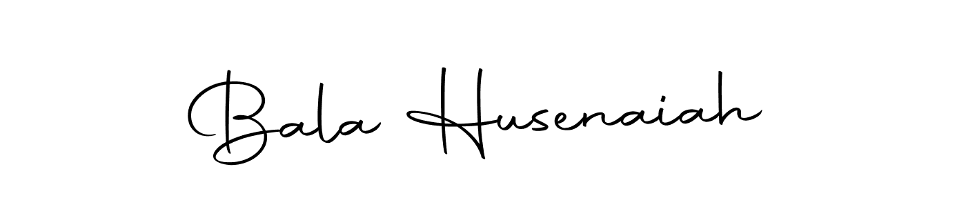 Make a beautiful signature design for name Bala Husenaiah. With this signature (Autography-DOLnW) style, you can create a handwritten signature for free. Bala Husenaiah signature style 10 images and pictures png