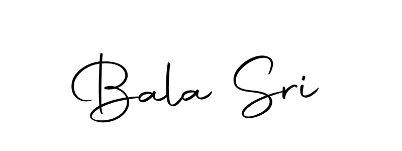 Design your own signature with our free online signature maker. With this signature software, you can create a handwritten (Autography-DOLnW) signature for name Bala Sri. Bala Sri signature style 10 images and pictures png