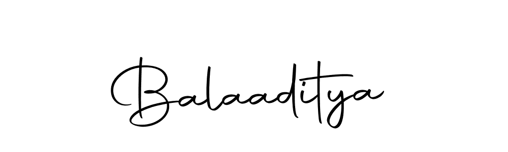 Design your own signature with our free online signature maker. With this signature software, you can create a handwritten (Autography-DOLnW) signature for name Balaaditya. Balaaditya signature style 10 images and pictures png