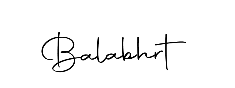 Make a beautiful signature design for name Balabhrt. With this signature (Autography-DOLnW) style, you can create a handwritten signature for free. Balabhrt signature style 10 images and pictures png