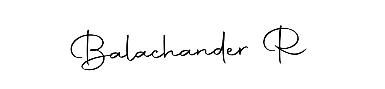 Also we have Balachander R name is the best signature style. Create professional handwritten signature collection using Autography-DOLnW autograph style. Balachander R signature style 10 images and pictures png