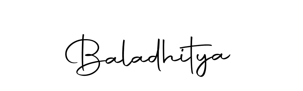 Create a beautiful signature design for name Baladhitya. With this signature (Autography-DOLnW) fonts, you can make a handwritten signature for free. Baladhitya signature style 10 images and pictures png