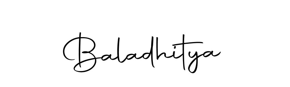 Create a beautiful signature design for name Baladhitya. With this signature (Autography-DOLnW) fonts, you can make a handwritten signature for free. Baladhitya signature style 10 images and pictures png