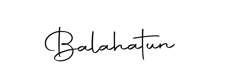 Make a beautiful signature design for name Balahatun. With this signature (Autography-DOLnW) style, you can create a handwritten signature for free. Balahatun signature style 10 images and pictures png