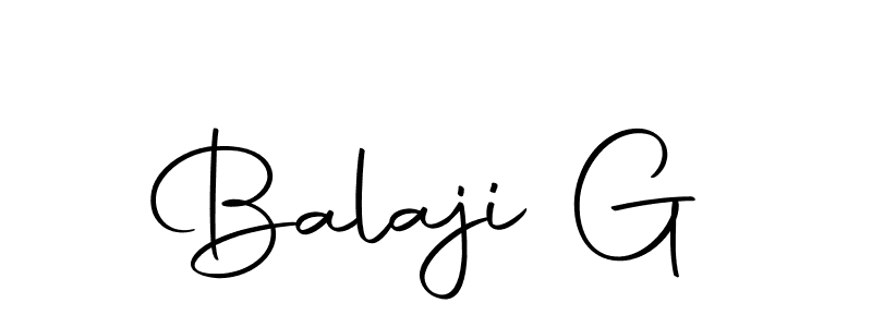 Balaji G stylish signature style. Best Handwritten Sign (Autography-DOLnW) for my name. Handwritten Signature Collection Ideas for my name Balaji G. Balaji G signature style 10 images and pictures png