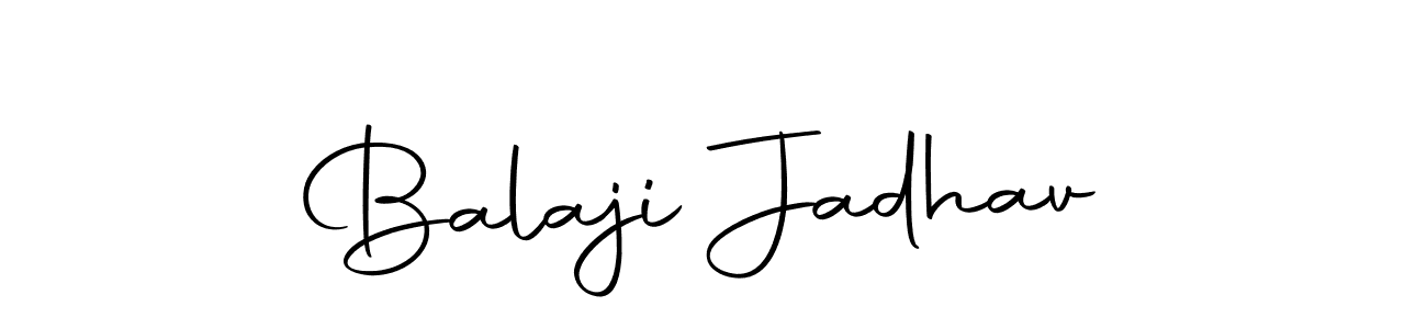 Create a beautiful signature design for name Balaji Jadhav. With this signature (Autography-DOLnW) fonts, you can make a handwritten signature for free. Balaji Jadhav signature style 10 images and pictures png