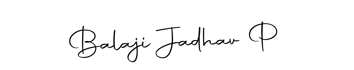 Balaji Jadhav P stylish signature style. Best Handwritten Sign (Autography-DOLnW) for my name. Handwritten Signature Collection Ideas for my name Balaji Jadhav P. Balaji Jadhav P signature style 10 images and pictures png