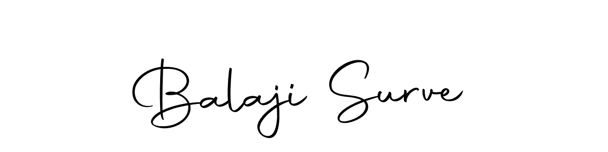 Create a beautiful signature design for name Balaji Surve. With this signature (Autography-DOLnW) fonts, you can make a handwritten signature for free. Balaji Surve signature style 10 images and pictures png