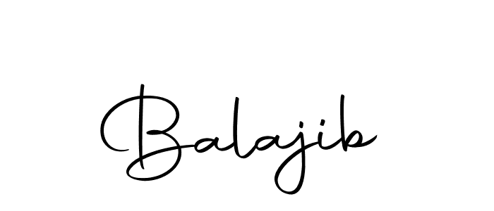 Balajib stylish signature style. Best Handwritten Sign (Autography-DOLnW) for my name. Handwritten Signature Collection Ideas for my name Balajib. Balajib signature style 10 images and pictures png