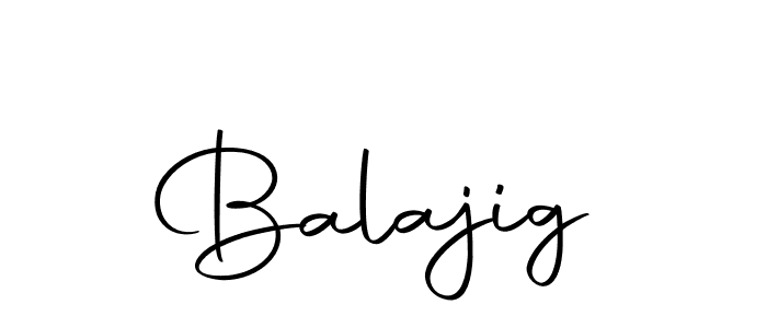 How to make Balajig signature? Autography-DOLnW is a professional autograph style. Create handwritten signature for Balajig name. Balajig signature style 10 images and pictures png