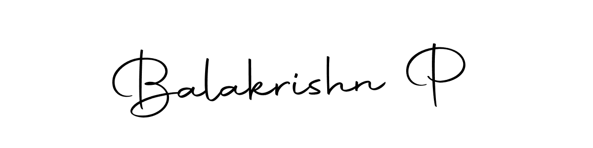 This is the best signature style for the Balakrishn P name. Also you like these signature font (Autography-DOLnW). Mix name signature. Balakrishn P signature style 10 images and pictures png