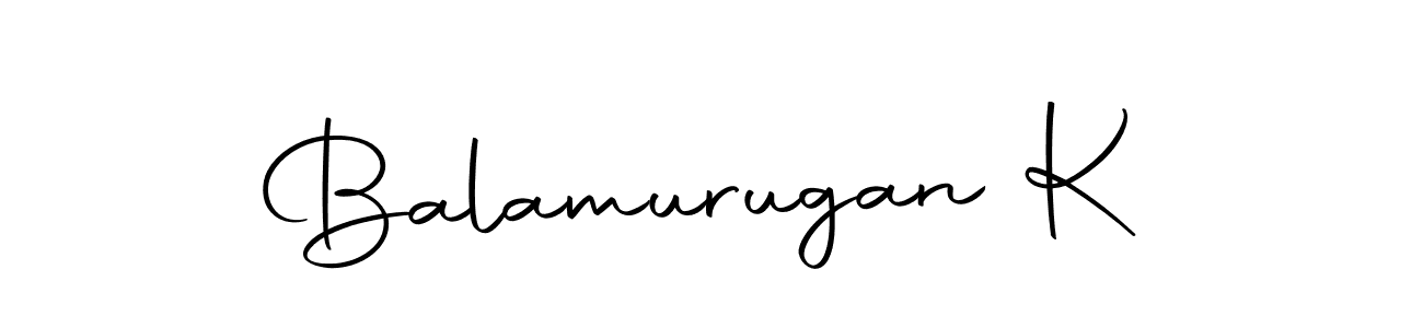 How to make Balamurugan K name signature. Use Autography-DOLnW style for creating short signs online. This is the latest handwritten sign. Balamurugan K signature style 10 images and pictures png