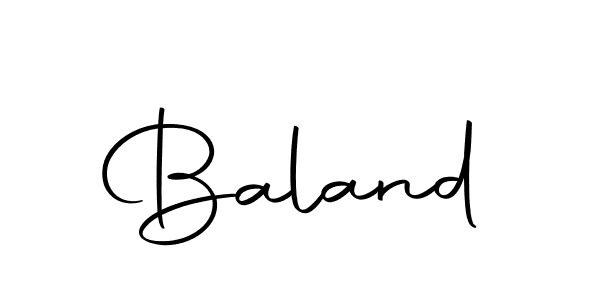 Baland stylish signature style. Best Handwritten Sign (Autography-DOLnW) for my name. Handwritten Signature Collection Ideas for my name Baland. Baland signature style 10 images and pictures png