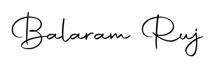 Stand out with a creative autograph for Balaram Ruj. The Autography-DOLnW styling blends modern aesthetics with classic signature flourishes. Balaram Ruj signature style 10 images and pictures png
