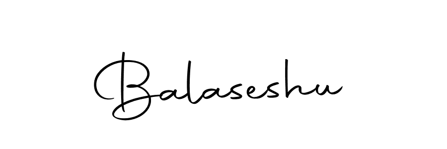 Design your own signature with our free online signature maker. With this signature software, you can create a handwritten (Autography-DOLnW) signature for name Balaseshu. Balaseshu signature style 10 images and pictures png