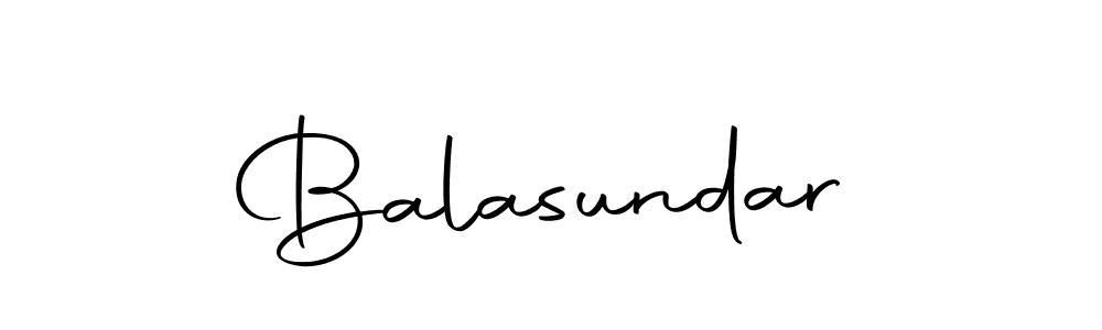 Make a beautiful signature design for name Balasundar. With this signature (Autography-DOLnW) style, you can create a handwritten signature for free. Balasundar signature style 10 images and pictures png