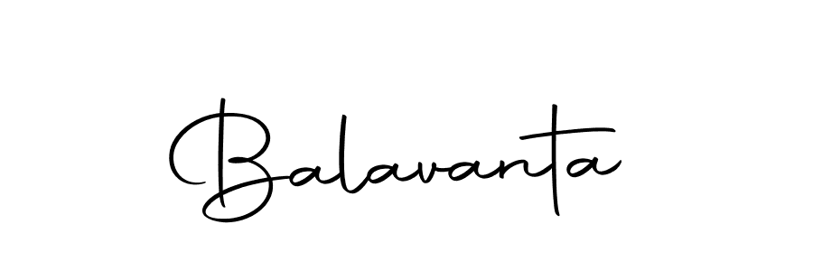 Make a beautiful signature design for name Balavanta. With this signature (Autography-DOLnW) style, you can create a handwritten signature for free. Balavanta signature style 10 images and pictures png