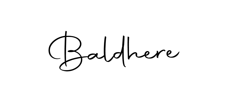 How to make Baldhere signature? Autography-DOLnW is a professional autograph style. Create handwritten signature for Baldhere name. Baldhere signature style 10 images and pictures png