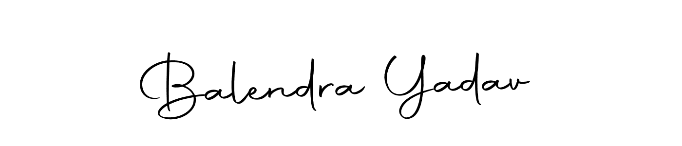 Make a beautiful signature design for name Balendra Yadav. With this signature (Autography-DOLnW) style, you can create a handwritten signature for free. Balendra Yadav signature style 10 images and pictures png