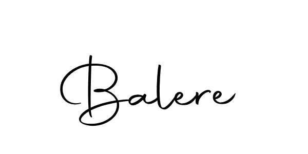 Use a signature maker to create a handwritten signature online. With this signature software, you can design (Autography-DOLnW) your own signature for name Balere. Balere signature style 10 images and pictures png