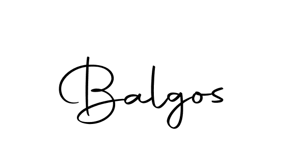 Make a beautiful signature design for name Balgos. With this signature (Autography-DOLnW) style, you can create a handwritten signature for free. Balgos signature style 10 images and pictures png