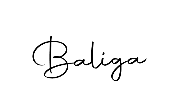 Make a beautiful signature design for name Baliga. With this signature (Autography-DOLnW) style, you can create a handwritten signature for free. Baliga signature style 10 images and pictures png