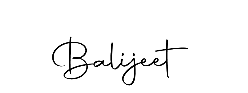 How to make Balijeet signature? Autography-DOLnW is a professional autograph style. Create handwritten signature for Balijeet name. Balijeet signature style 10 images and pictures png