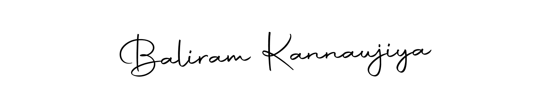 Create a beautiful signature design for name Baliram Kannaujiya. With this signature (Autography-DOLnW) fonts, you can make a handwritten signature for free. Baliram Kannaujiya signature style 10 images and pictures png