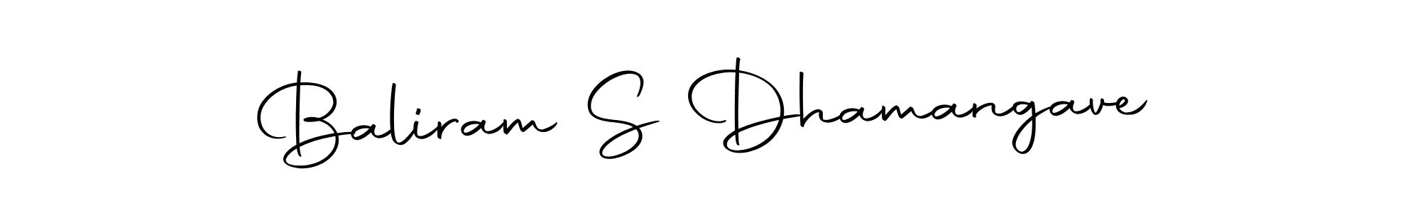 if you are searching for the best signature style for your name Baliram S Dhamangave. so please give up your signature search. here we have designed multiple signature styles  using Autography-DOLnW. Baliram S Dhamangave signature style 10 images and pictures png