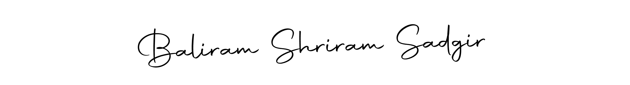 Also You can easily find your signature by using the search form. We will create Baliram Shriram Sadgir name handwritten signature images for you free of cost using Autography-DOLnW sign style. Baliram Shriram Sadgir signature style 10 images and pictures png