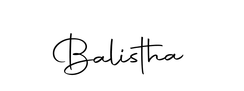 Here are the top 10 professional signature styles for the name Balistha. These are the best autograph styles you can use for your name. Balistha signature style 10 images and pictures png