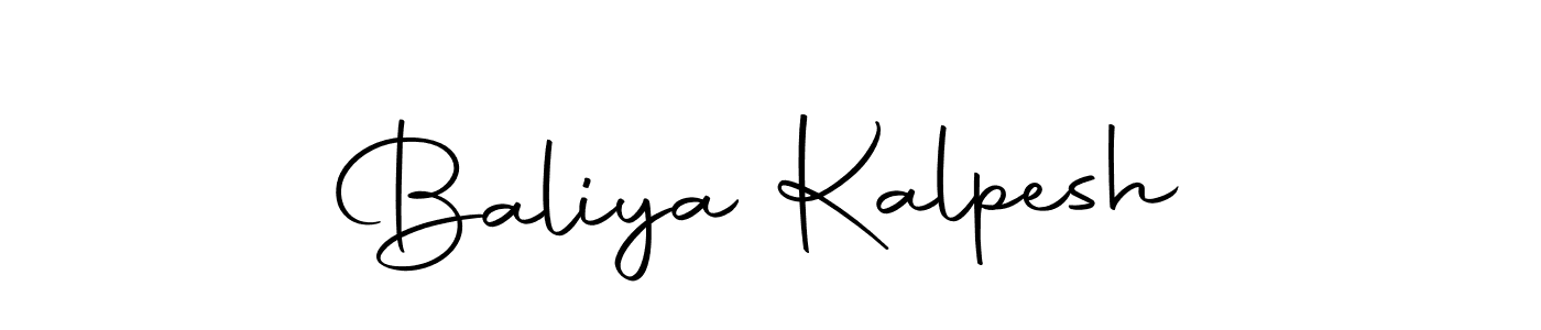 It looks lik you need a new signature style for name Baliya Kalpesh. Design unique handwritten (Autography-DOLnW) signature with our free signature maker in just a few clicks. Baliya Kalpesh signature style 10 images and pictures png