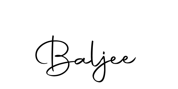 Similarly Autography-DOLnW is the best handwritten signature design. Signature creator online .You can use it as an online autograph creator for name Baljee. Baljee signature style 10 images and pictures png