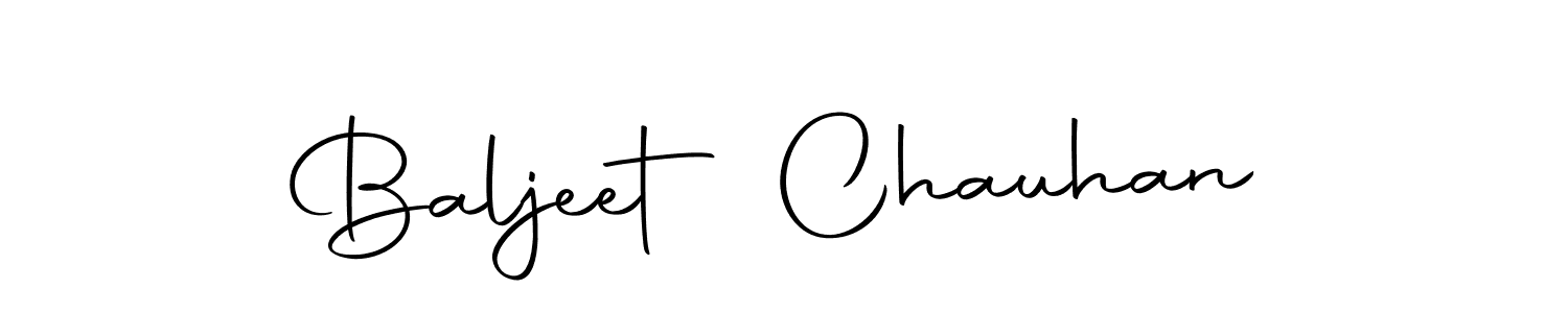 Create a beautiful signature design for name Baljeet Chauhan. With this signature (Autography-DOLnW) fonts, you can make a handwritten signature for free. Baljeet Chauhan signature style 10 images and pictures png