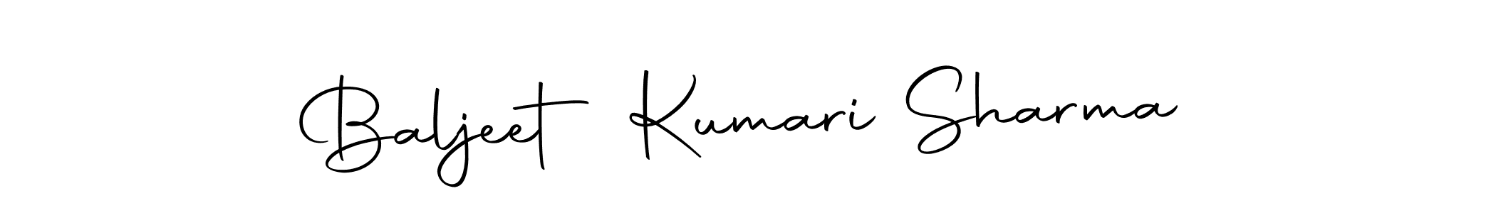 Here are the top 10 professional signature styles for the name Baljeet Kumari Sharma. These are the best autograph styles you can use for your name. Baljeet Kumari Sharma signature style 10 images and pictures png