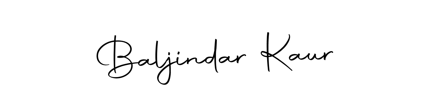 Make a beautiful signature design for name Baljindar Kaur. With this signature (Autography-DOLnW) style, you can create a handwritten signature for free. Baljindar Kaur signature style 10 images and pictures png