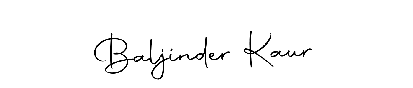 How to make Baljinder Kaur signature? Autography-DOLnW is a professional autograph style. Create handwritten signature for Baljinder Kaur name. Baljinder Kaur signature style 10 images and pictures png