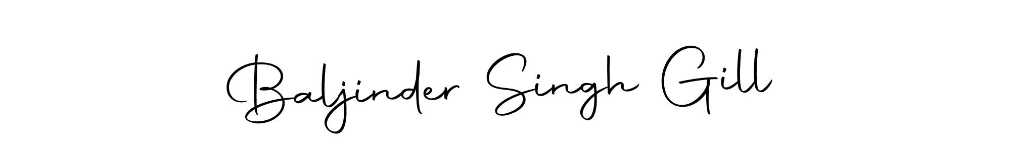 Baljinder Singh Gill stylish signature style. Best Handwritten Sign (Autography-DOLnW) for my name. Handwritten Signature Collection Ideas for my name Baljinder Singh Gill. Baljinder Singh Gill signature style 10 images and pictures png