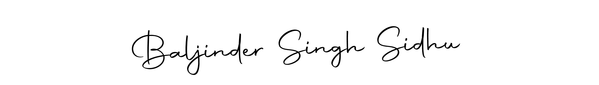 Also we have Baljinder Singh Sidhu name is the best signature style. Create professional handwritten signature collection using Autography-DOLnW autograph style. Baljinder Singh Sidhu signature style 10 images and pictures png