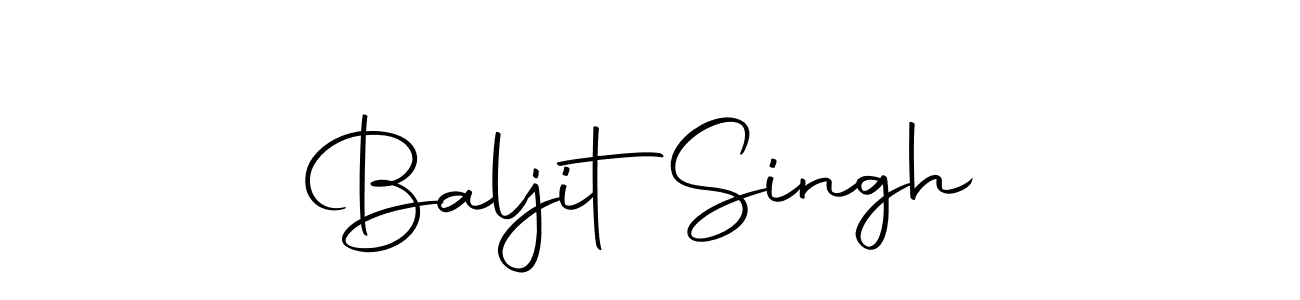 Make a short Baljit  Singh signature style. Manage your documents anywhere anytime using Autography-DOLnW. Create and add eSignatures, submit forms, share and send files easily. Baljit  Singh signature style 10 images and pictures png