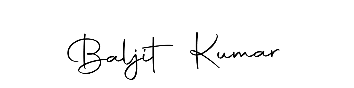 How to make Baljit Kumar signature? Autography-DOLnW is a professional autograph style. Create handwritten signature for Baljit Kumar name. Baljit Kumar signature style 10 images and pictures png