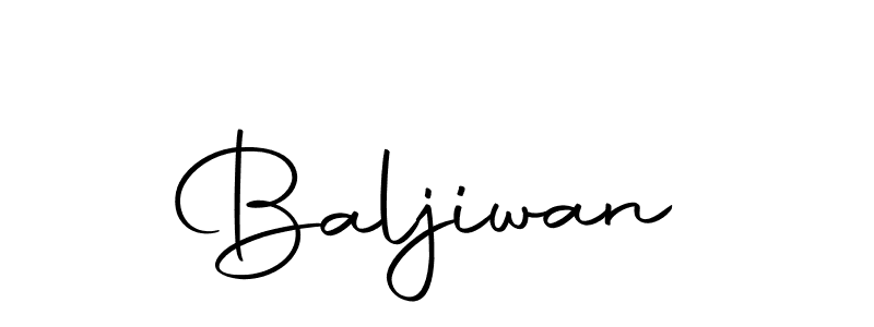 Make a beautiful signature design for name Baljiwan. With this signature (Autography-DOLnW) style, you can create a handwritten signature for free. Baljiwan signature style 10 images and pictures png