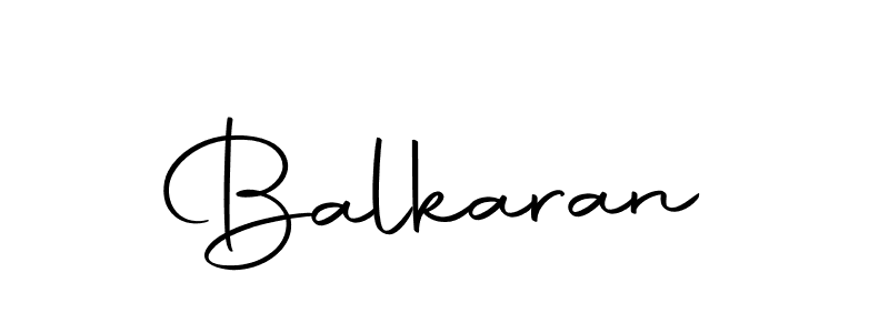 Make a beautiful signature design for name Balkaran. With this signature (Autography-DOLnW) style, you can create a handwritten signature for free. Balkaran signature style 10 images and pictures png