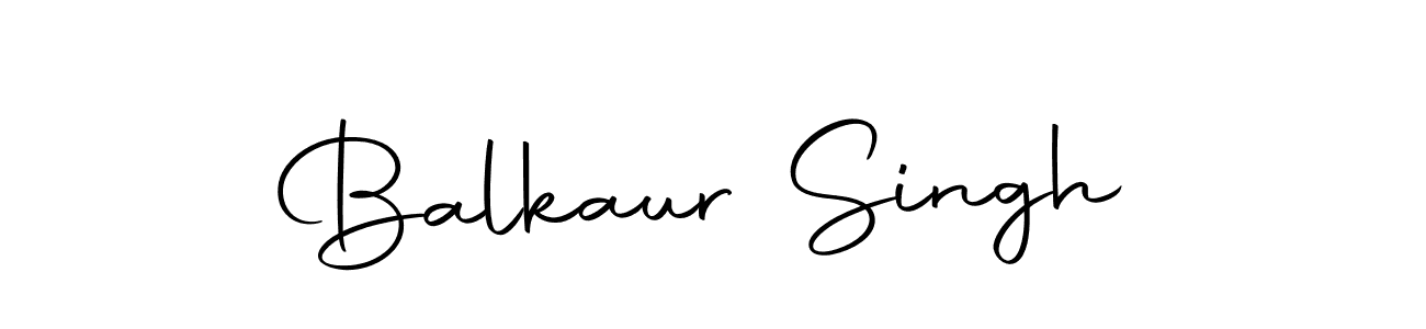 Design your own signature with our free online signature maker. With this signature software, you can create a handwritten (Autography-DOLnW) signature for name Balkaur Singh. Balkaur Singh signature style 10 images and pictures png