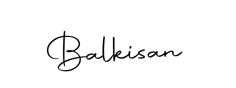 Design your own signature with our free online signature maker. With this signature software, you can create a handwritten (Autography-DOLnW) signature for name Balkisan. Balkisan signature style 10 images and pictures png
