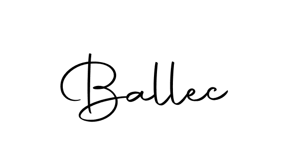 You can use this online signature creator to create a handwritten signature for the name Ballec. This is the best online autograph maker. Ballec signature style 10 images and pictures png