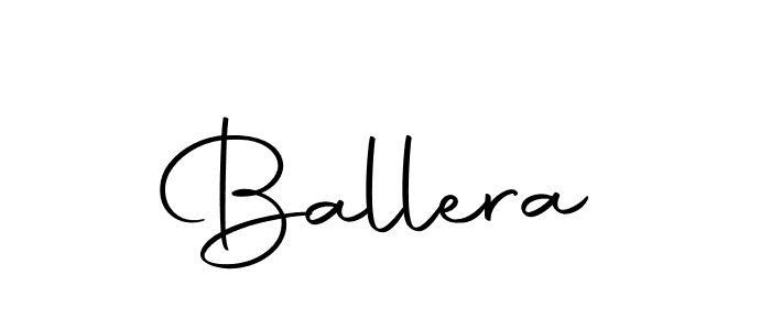 How to make Ballera signature? Autography-DOLnW is a professional autograph style. Create handwritten signature for Ballera name. Ballera signature style 10 images and pictures png