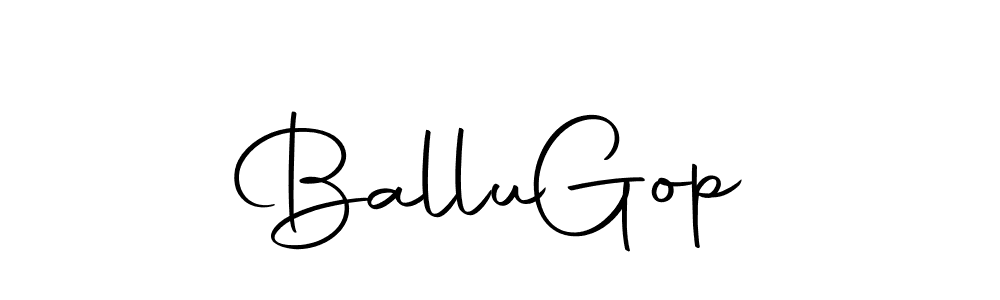 How to make Ballu  Gop signature? Autography-DOLnW is a professional autograph style. Create handwritten signature for Ballu  Gop name. Ballu  Gop signature style 10 images and pictures png