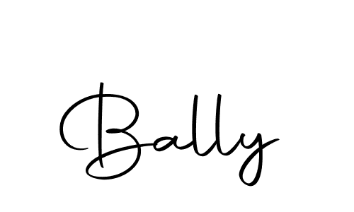 Use a signature maker to create a handwritten signature online. With this signature software, you can design (Autography-DOLnW) your own signature for name Bally. Bally signature style 10 images and pictures png